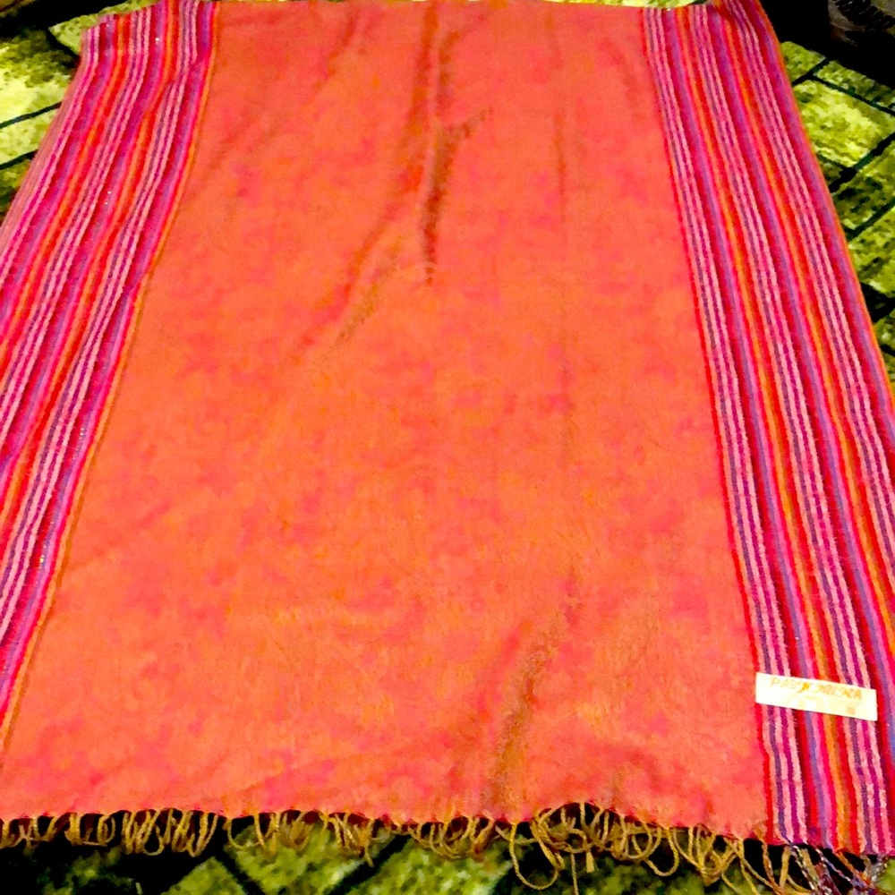 Authentic 70% pashmina 30% silk stole - Picture 1 of 3